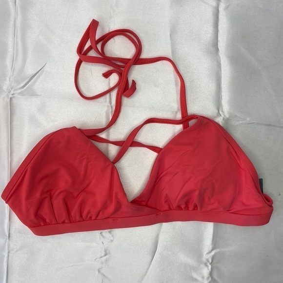 Eidon Surf Women’s Madison Fixed Triangle Bikini Top TAMARINDO Size Small NWT - Picture 2 of 12